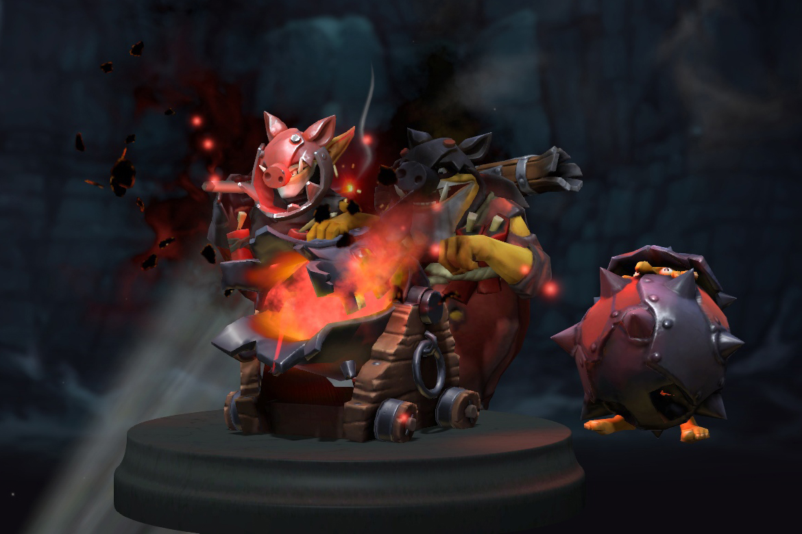 Red Color For Techies Arcana для Techies